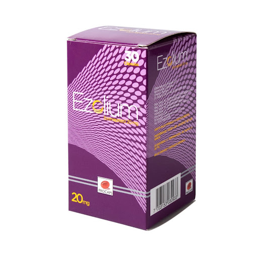 EZOLIUM ESOMEPRAZOL 20MG CAP X 30